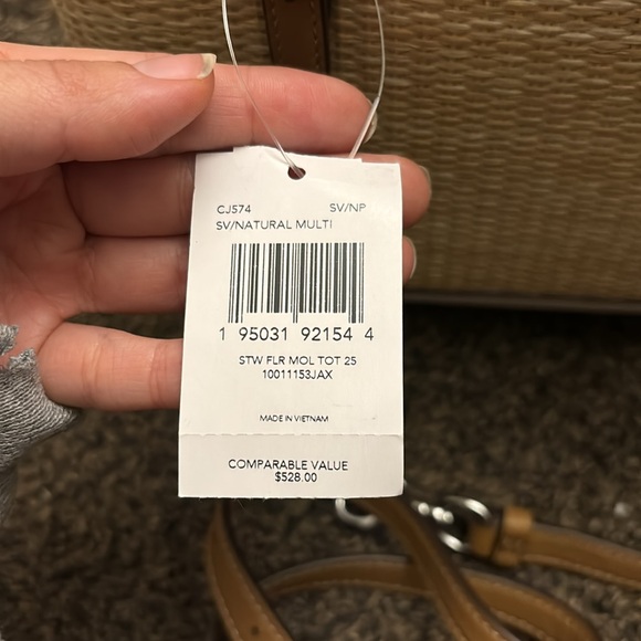 NWT embroidered COACH tote 🧸 - Picture 3 of 4